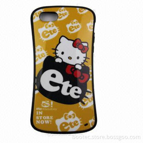 Cases for iPhone 5, with TPU and PET materials